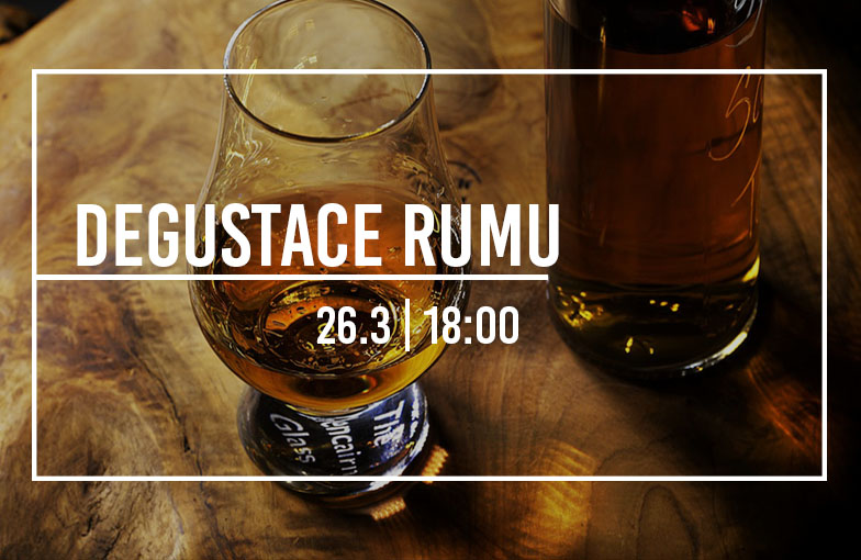 Degustace rumů | Infinity coffee & cocktail bar